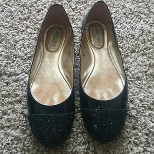 Euro 39 Black patent leather Jimmy Choo flats